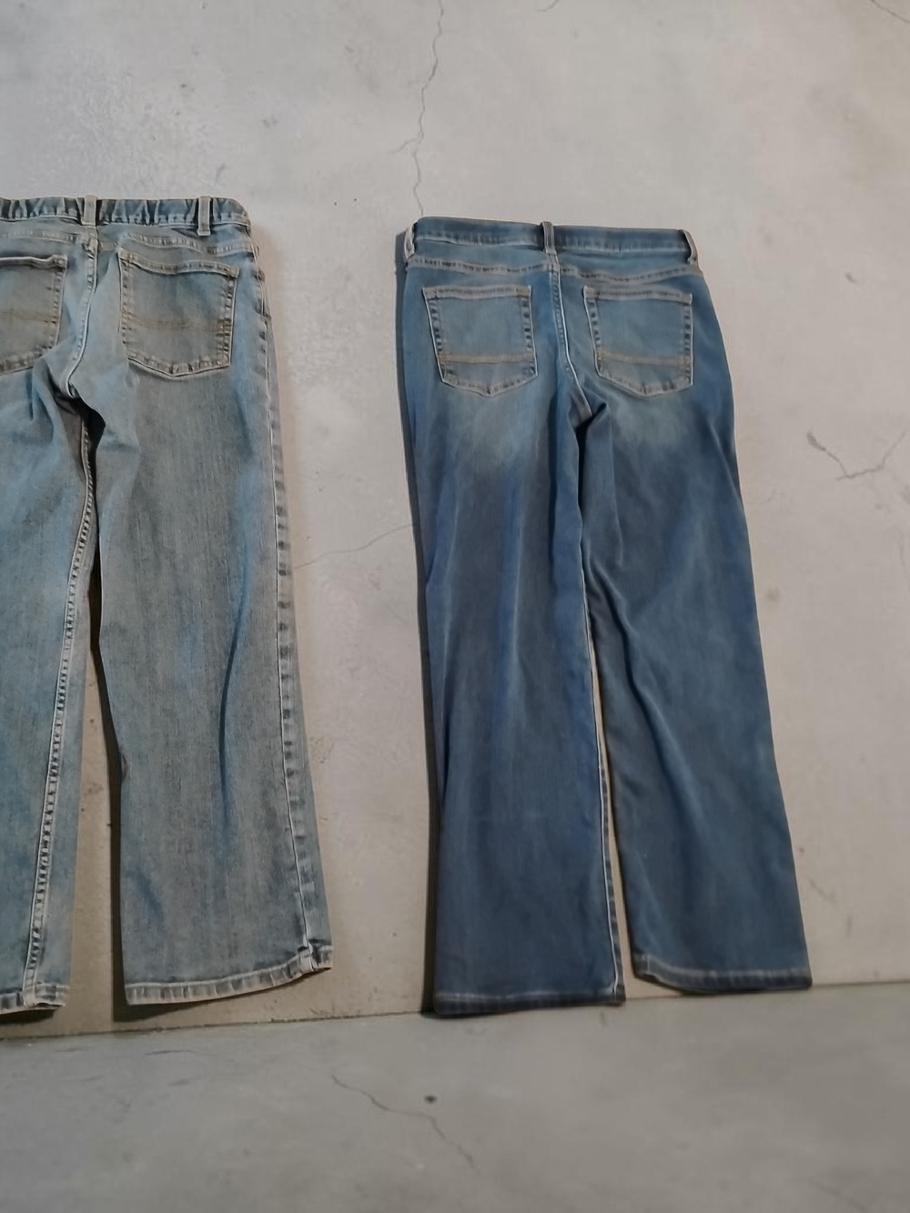 Women's Classic Blue Denim Jeans - Light Blue